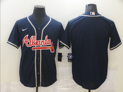Atlanta Braves Navy Alternate Player Jersey