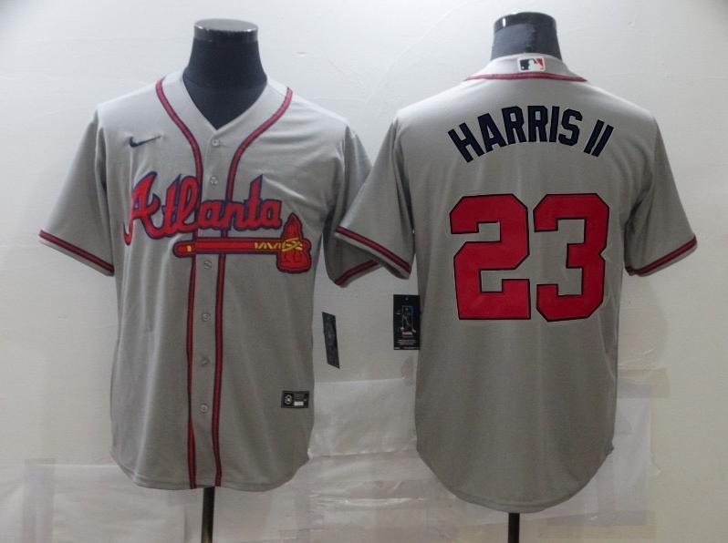 Atlanta Braves Gray Road Limited Player Jersey