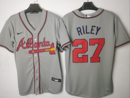 Atlanta Braves Gray Road Limited Player Jersey
