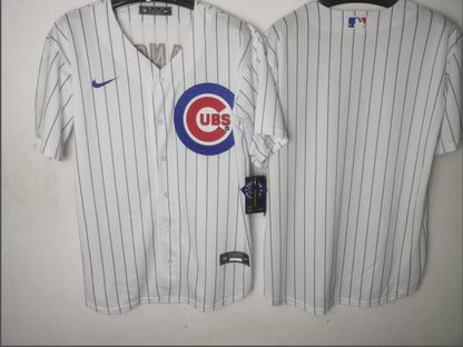 Chicago Cubs White Home Player Jersey