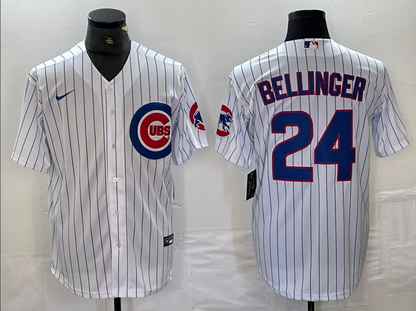 Chicago Cubs White Home Player Jersey
