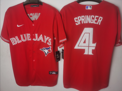 Toronto Blue Jays Canada Day Red Player Jersey