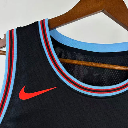 Chicago Bulls 25-26 Black City Edition Fastbreak Jersey