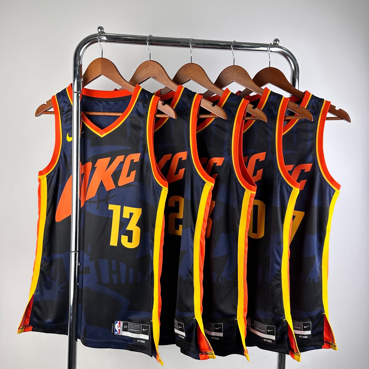 Oklahoma City Thunder 23-24 Navy City Edition Jersey