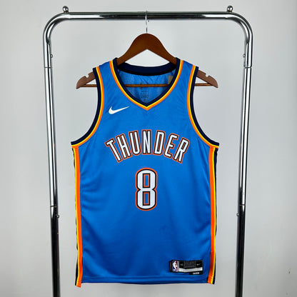 Oklahoma City Thunders 24-25 Away Icon Edition Jersey