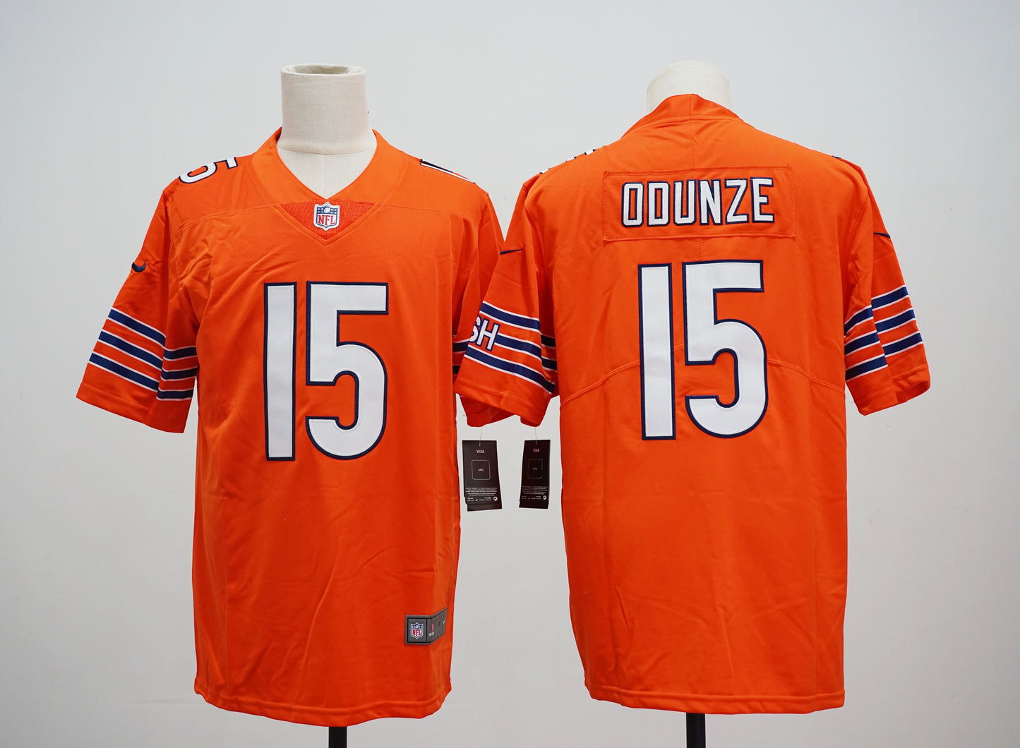 Chicago Bears Orange Alternate Game Jersey