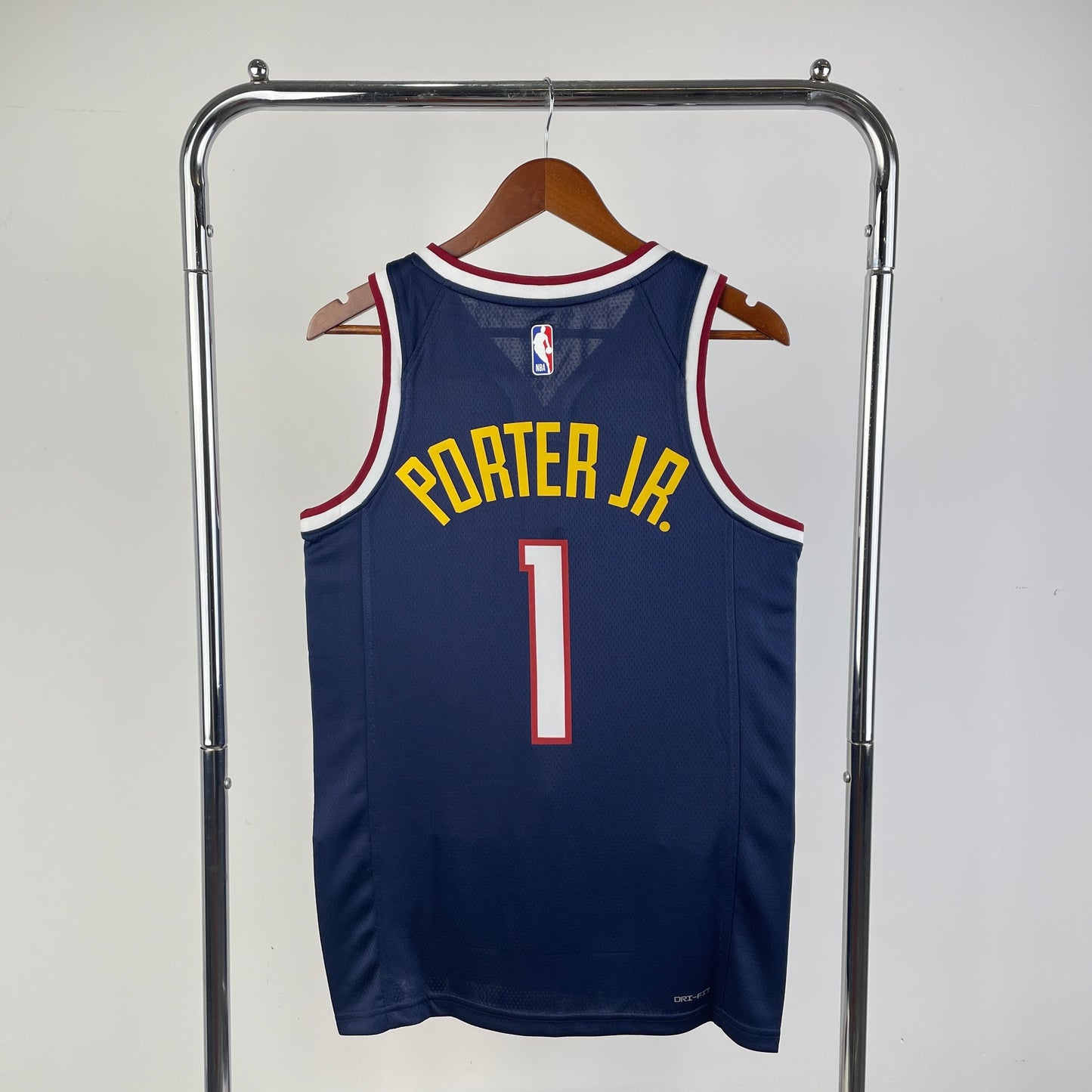 Denver Nuggets Icon Edition Navy Swingman Jersey