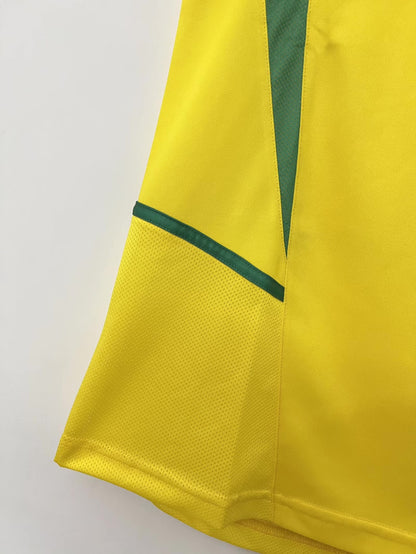 Brazil 2002 Home Retro Jersey