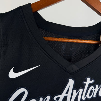 San Antonio Spurs 25-26 Black Swingman Jersey