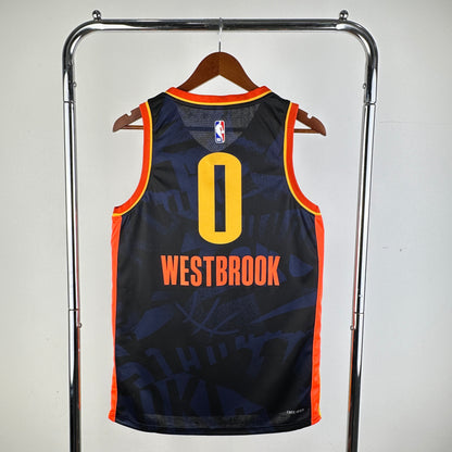 Oklahoma City Thunder 23-24 Navy City Edition Jersey