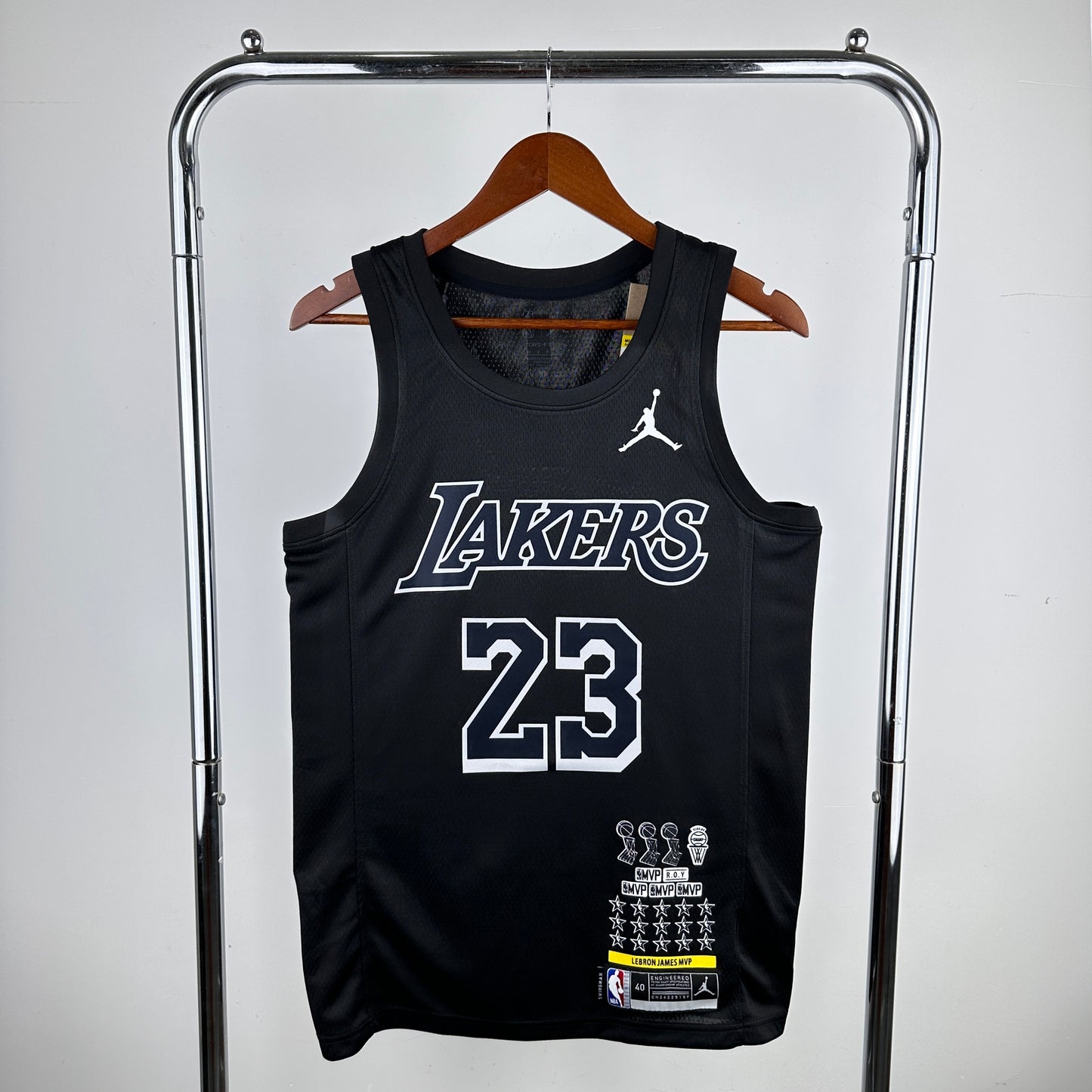 Los Angeles Lakers MVP Black Swingman Jersey