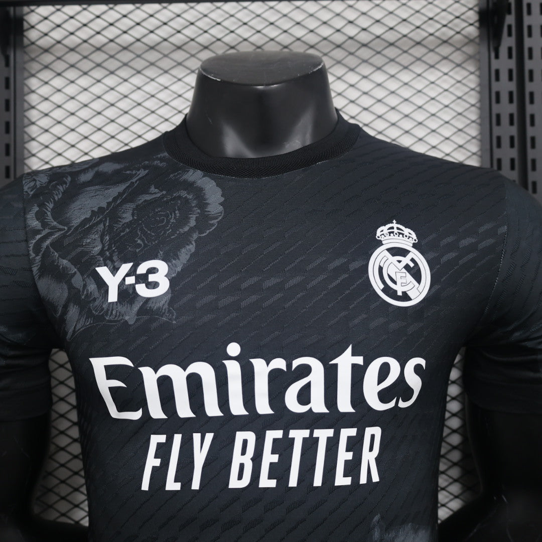 Real Madrid x Y3 "Black" 23-24 Fourth Jersey