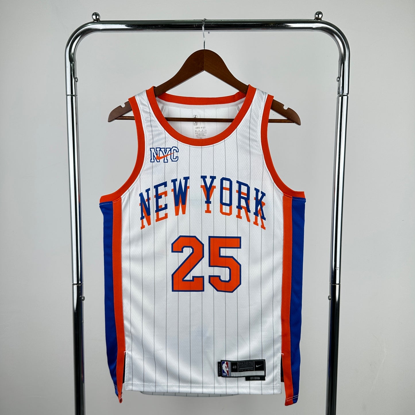 New York Knicks 24-25 White City Edition Jersey