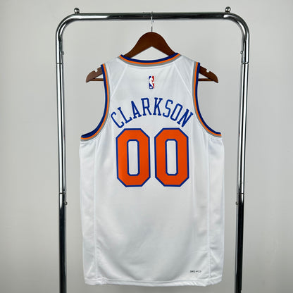 New York Knicks 24-25 White Association Edition Swingman Jersey
