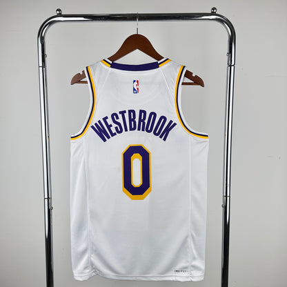 Los Angeles Lakers 22-23 White Association Edition Swingman Jersey