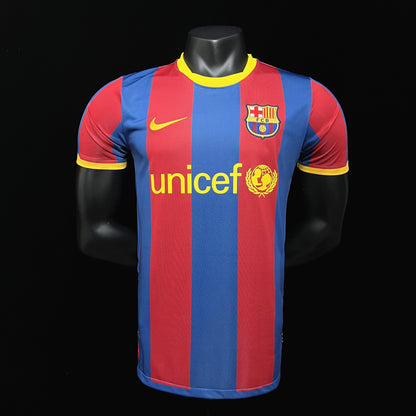 FC Barcelona 10-11 Home Retro Jersey