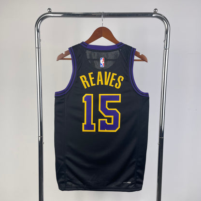 Los Angeles Lakers City Edition Black Swingman Jersey