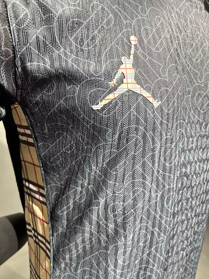 England x Jordan x Burberry "Black" Special Jersey