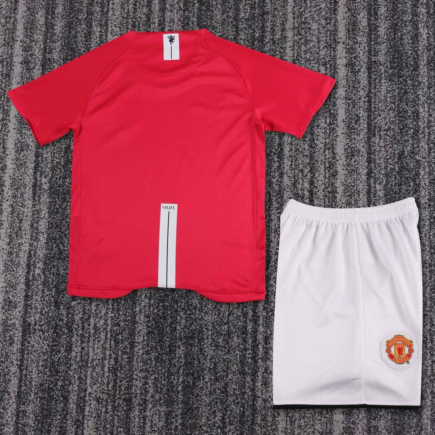 Manchester United 07-08 Home Kid's Retro Kit