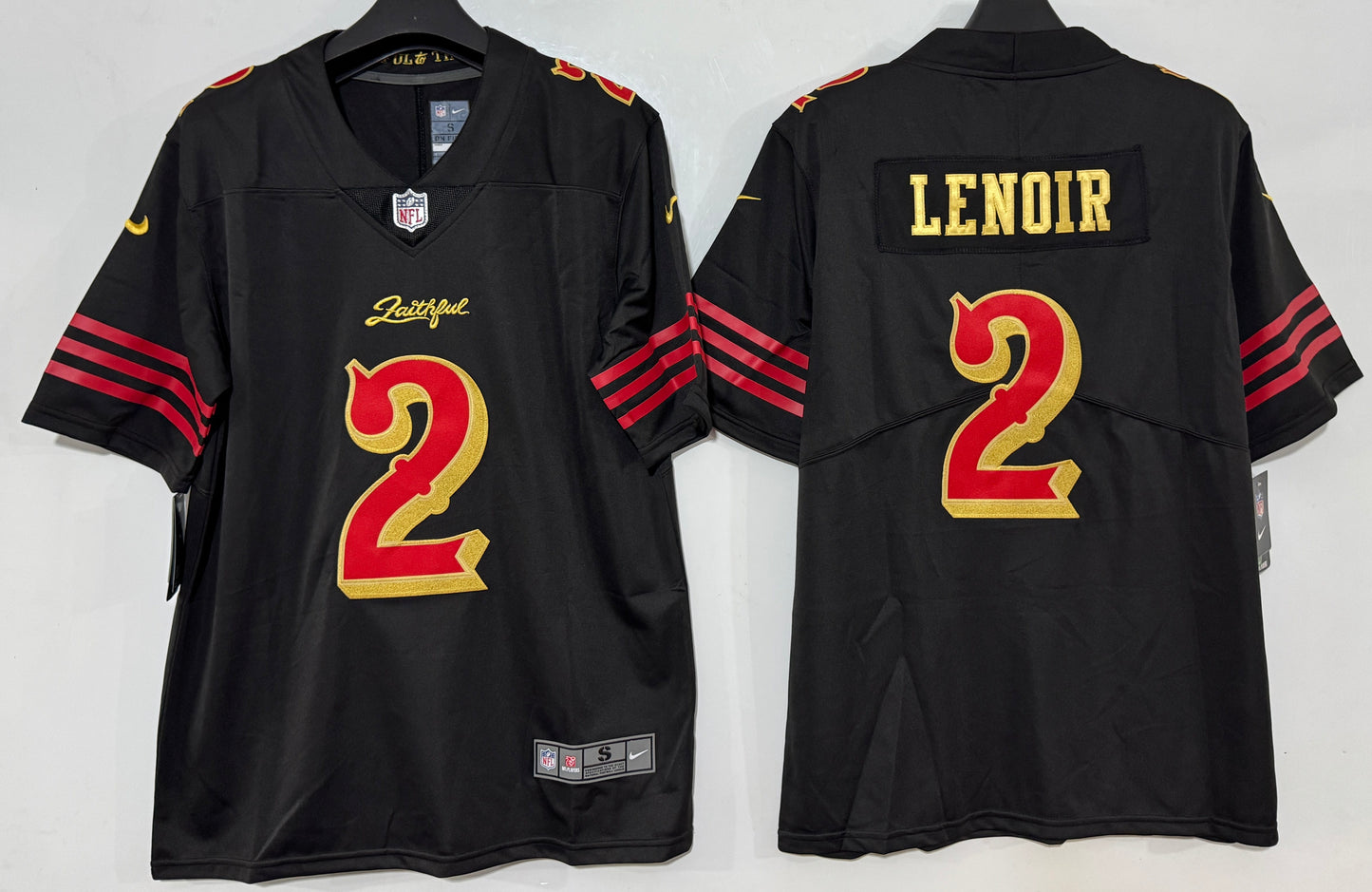 Deommodore Lenoir #2 San Francisco 49ers Black "Rivalry Series" 2025 Jersey