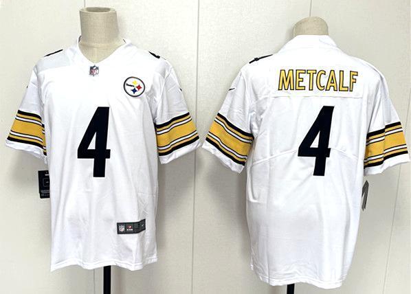 Pittsburgh Steelers White Team Game Jersey