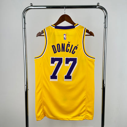 Los Angeles Lakers Icon Edition Yellow Swingman Jersey