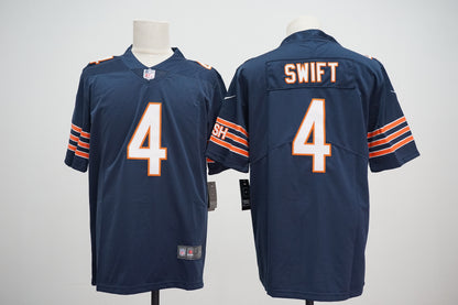 Chicago Bears Navy Team Game Jersey