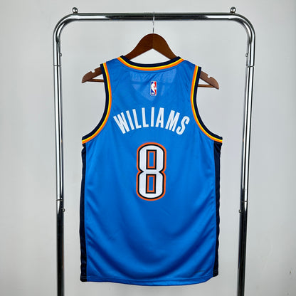 Oklahoma City Thunders 24-25 Away Icon Edition Jersey