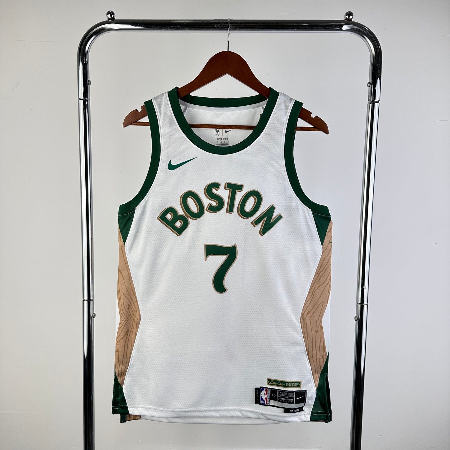 Boston Celtics 23-24 City Edition White Swingman Jersey