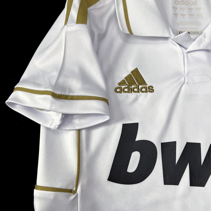 Real Madrid 11-12 Home Kid's Retro Kit