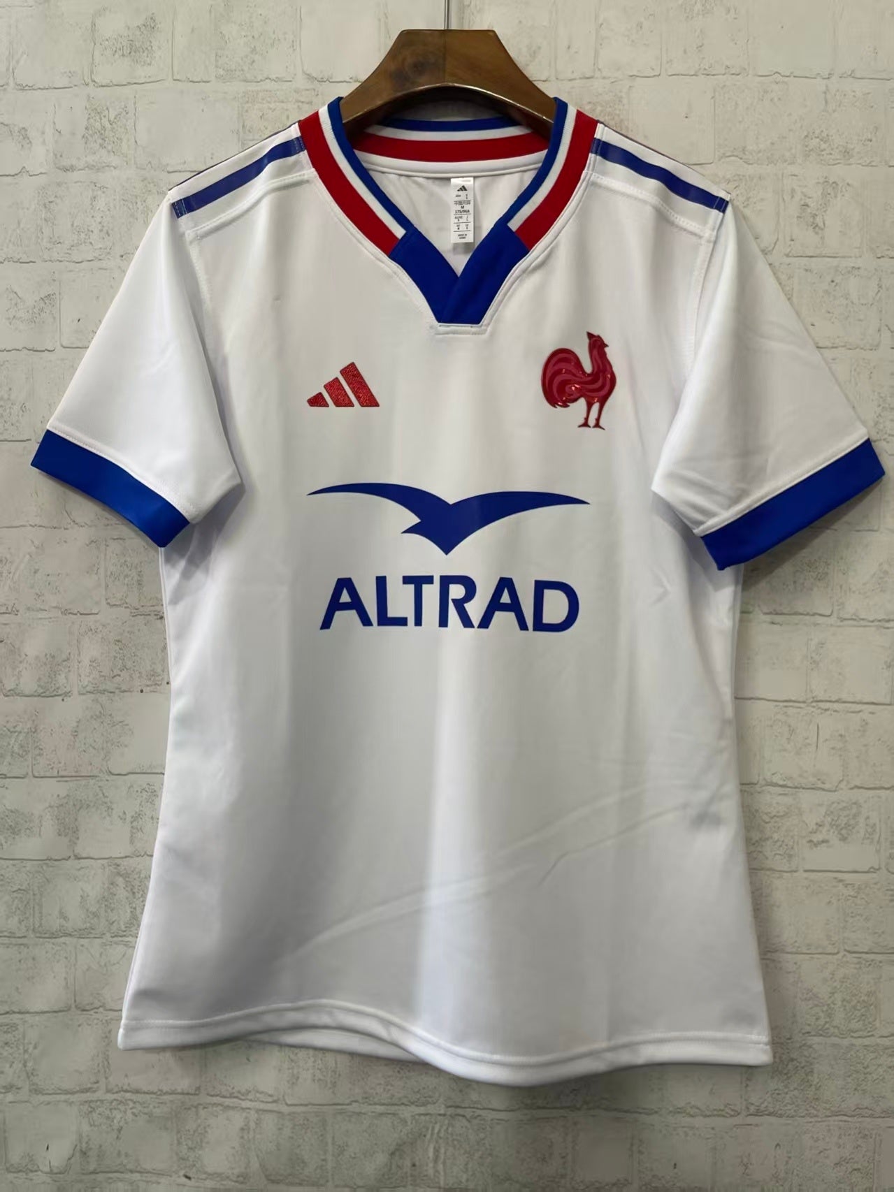 France 25-26 White Away Rugby Jersey