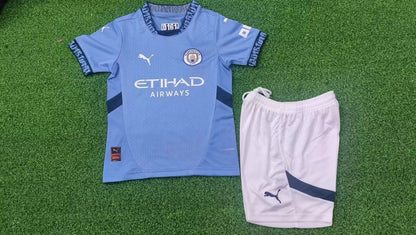 Manchester City 24-25 Home Kid's Kit