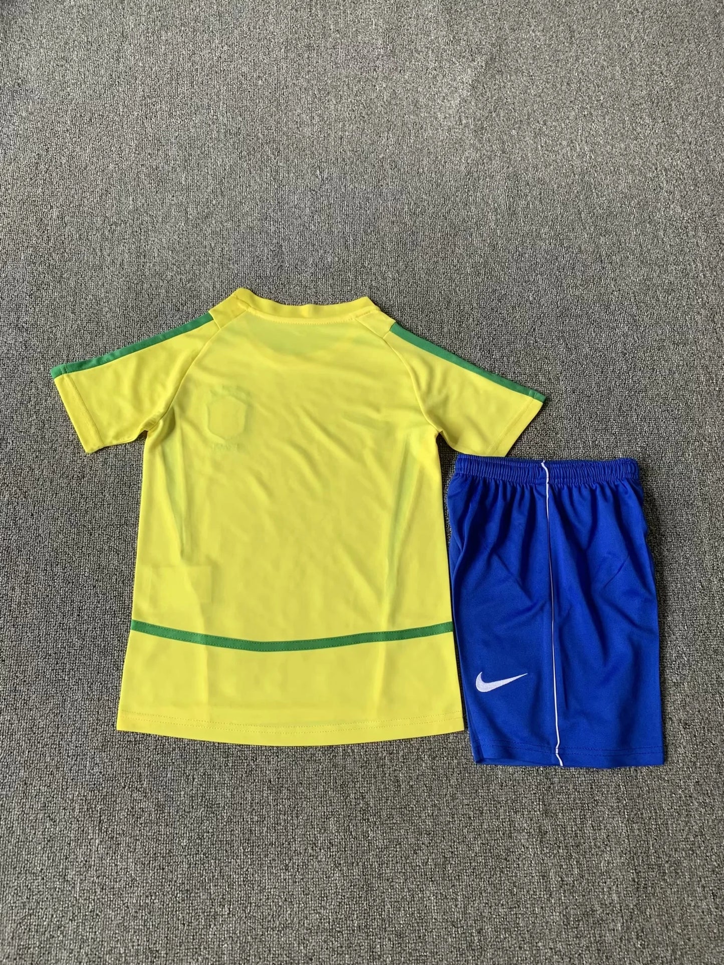 Brazil 2002 Home Kid's Retro Kit