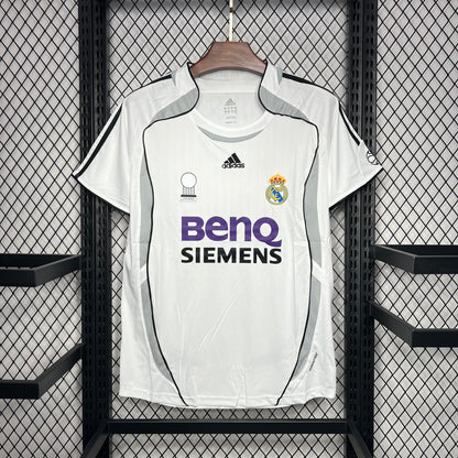 Real Madrid 06-07 Home Retro Jersey