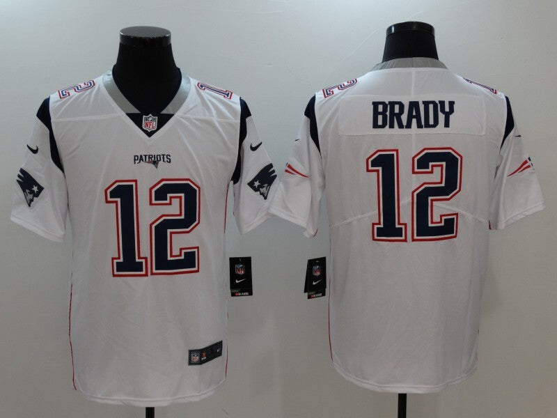 New England Patriots White Game Jersey