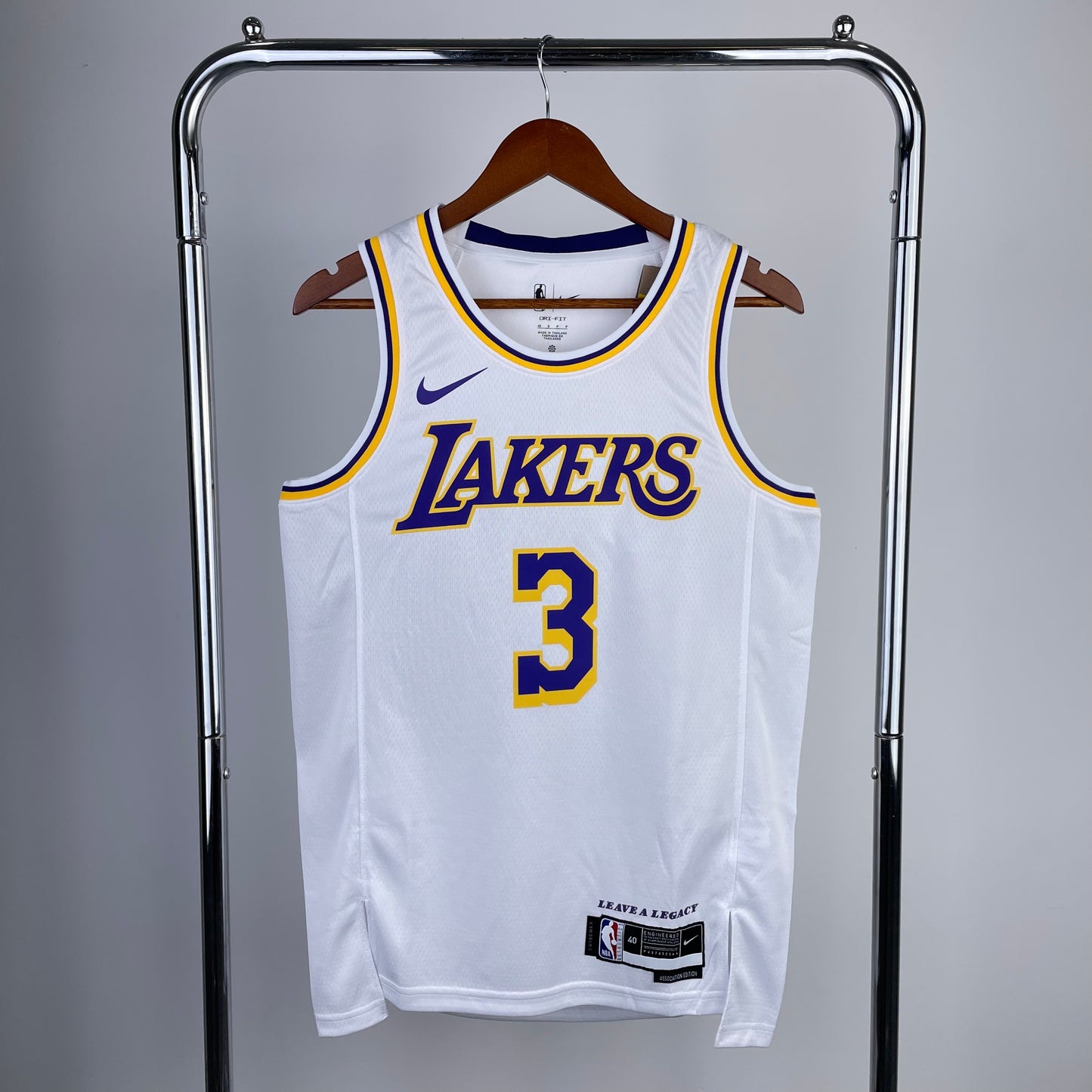 Los Angeles Lakers 22-23 White Association Edition Swingman Jersey