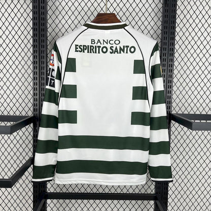 Sporting CP 02-03 Home Long Sleeve Retro Jersey