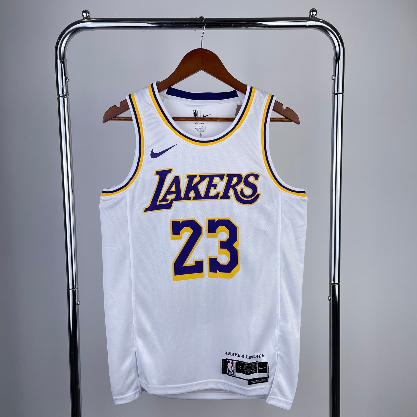 Los Angeles Lakers 22-23 White Association Edition Swingman Jersey