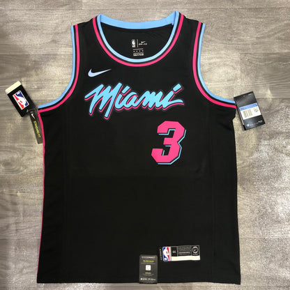 Miami Heat "Vice" Black Swingman Jersey