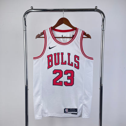 Chicago Bulls White Home Icon Edition Jersey