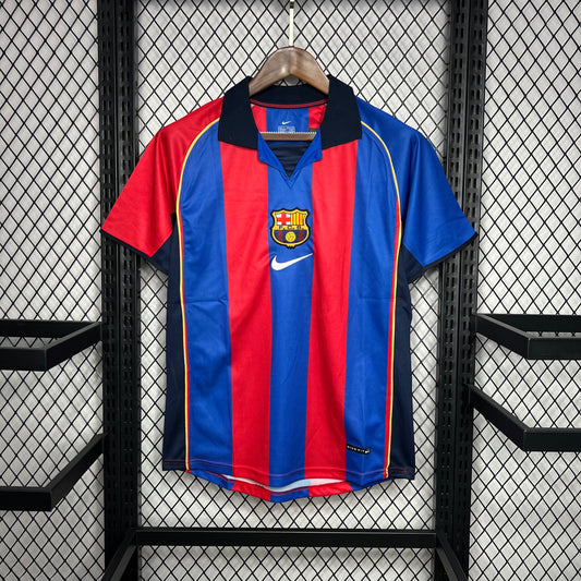 FC Barcelona 01-02 Home Retro Jersey