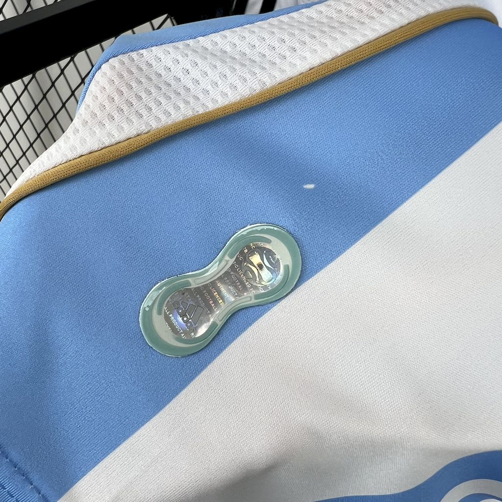 Argentina 2006 Home Long Sleeve Retro Jersey