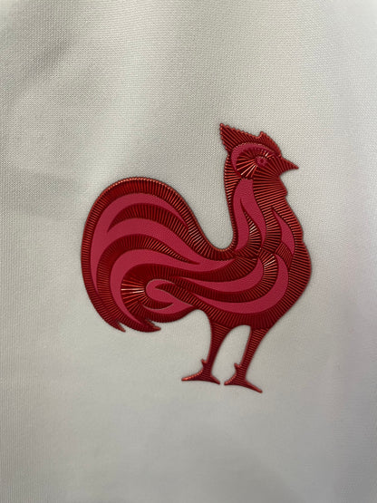 France 25-26 White Away Rugby Jersey