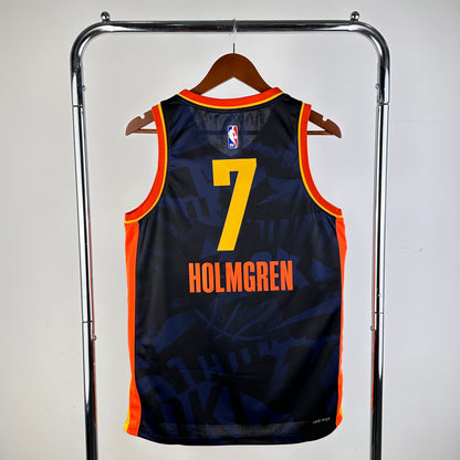 Oklahoma City Thunder 23-24 Navy City Edition Jersey