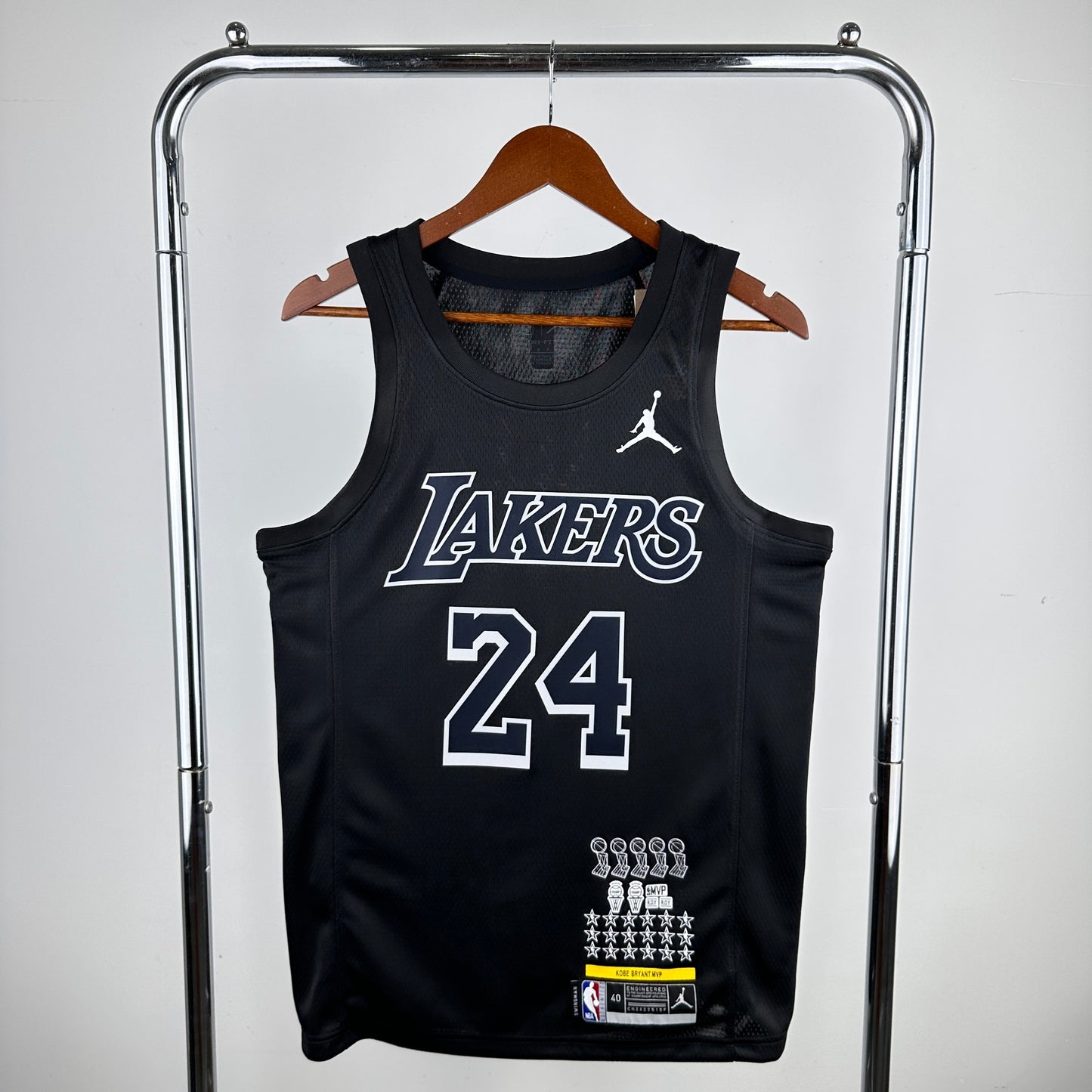 Los Angeles Lakers MVP Black Swingman Jersey