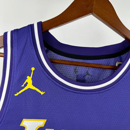 Los Angeles Lakers Purple Swingman Statement Edition Jersey