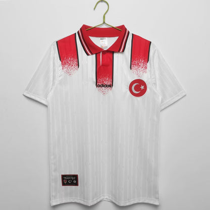 Turkey 1996 Away Retro Jersey