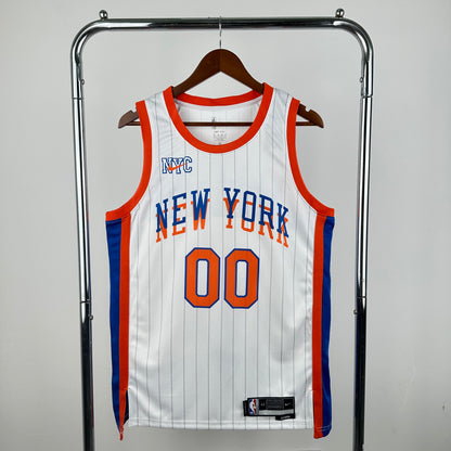 New York Knicks 24-25 White City Edition Jersey