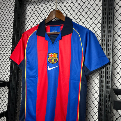 FC Barcelona 01-02 Home Retro Jersey