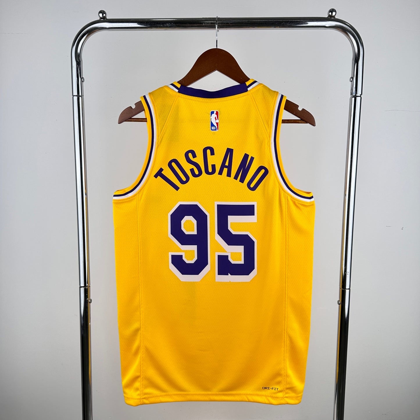 Los Angeles Lakers Icon Edition Yellow Swingman Jersey